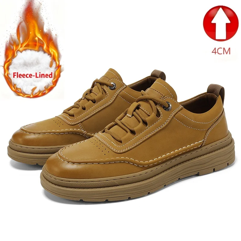 

Men's leather shoes, casual style, suitable for driving, outdoor activities, parties and work occasions. Size range is 37 - 44.