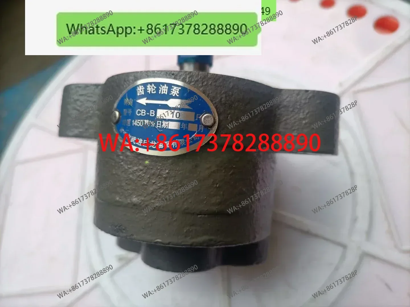 Changzhou Wujin Julong Hydraulic CB-B2.5R/CB-B4R/B6R/B10R Gear Oil Pump