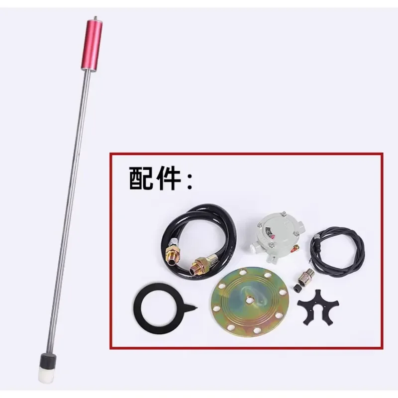 Explosion-Proof Magnetic Level Gauge Remote Controller Level Transmitter Liquid Level Sensor Stainless Steel RS485 Modbus RTU