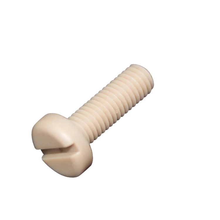 5pcs M2M3M4 Slotted Screw Peek High Temperature Resistant Screws Cross Countersunk Head Highs Strength Slott Head