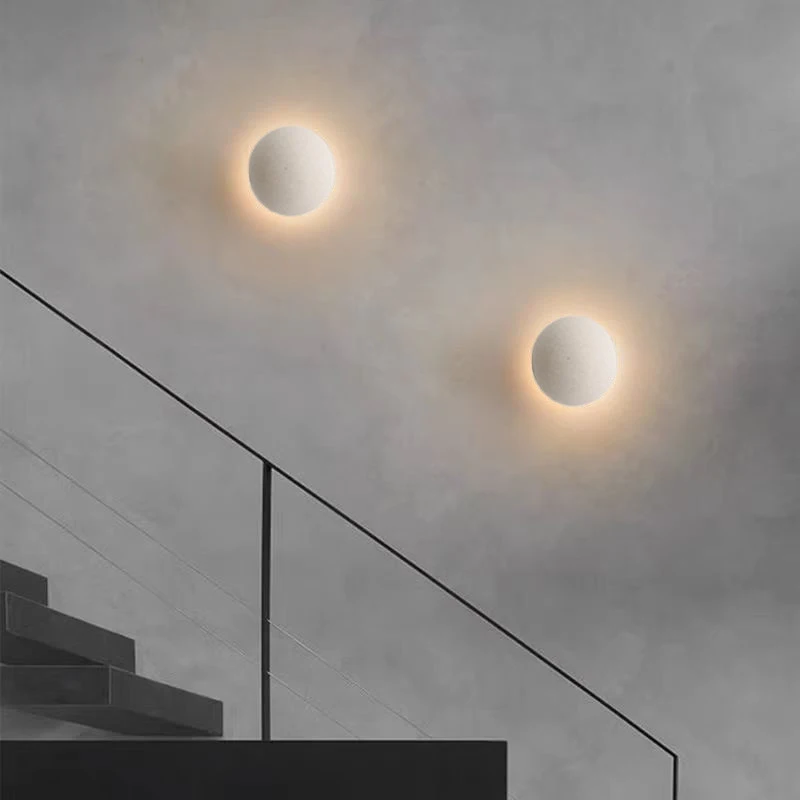 في الهواء الطلق غير نافذ للمطر الفطر الجدار مصباح فناء شرفة حديقة فيلا مدخل الحجر الرملي الأبيض الخارجي ضوء السياج #3