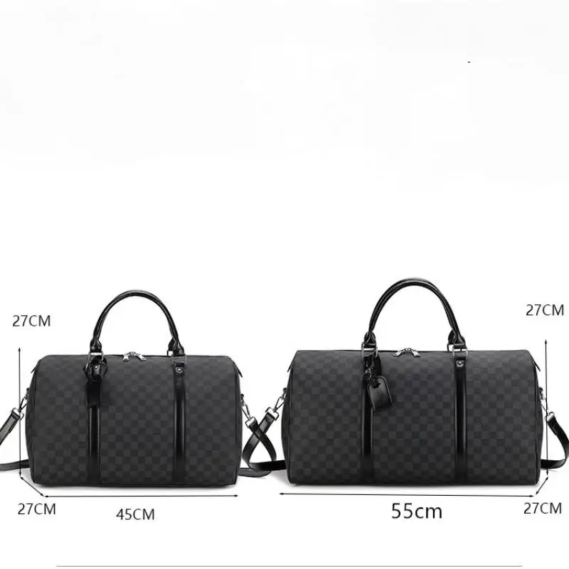 New Classic Men\'s and Women\'s Same Handbag Fashionable Casual All-matching Luggage Bags Large Capacity Diagonal Bags