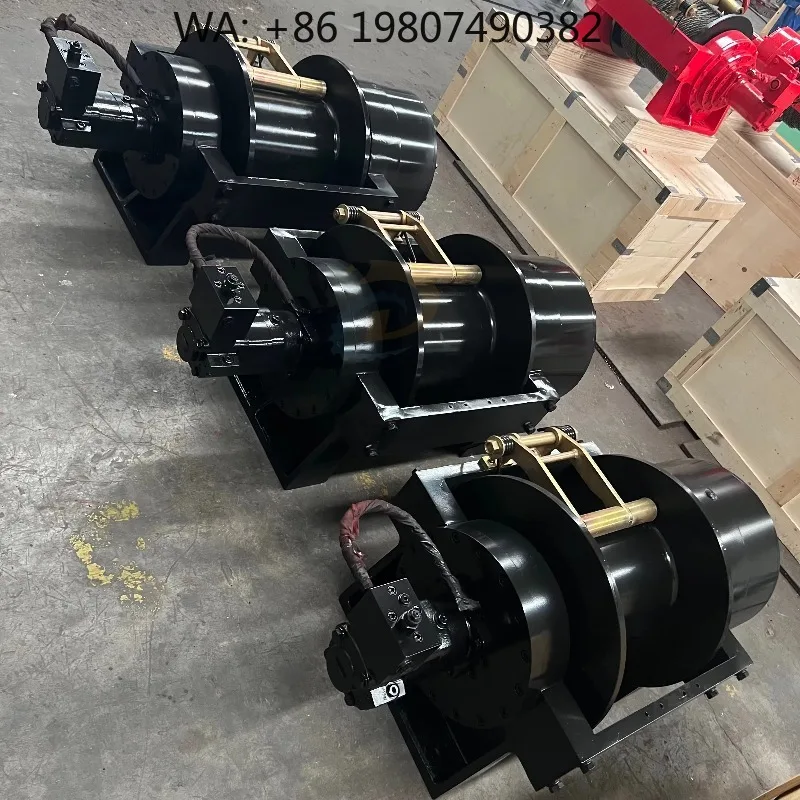 Off Road Multi-Scenario Hydraulic Recovery Winch 20–30 Ton, High Pulling Capacity for Wreckers, Towing Trucks, Forestry & Agricu