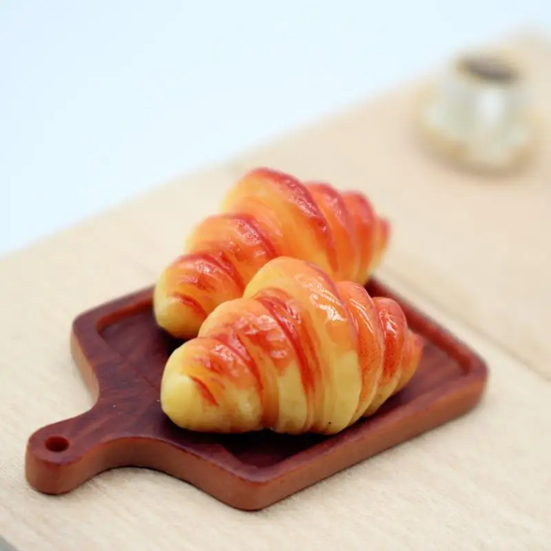Simpatiche miniature di case delle bambole Caffè Pane Colazione Set da 11 pezzi Modello Ornamenti Cucina per bambini Giochi di finzione Giocattolo Accessori fai da te Regali