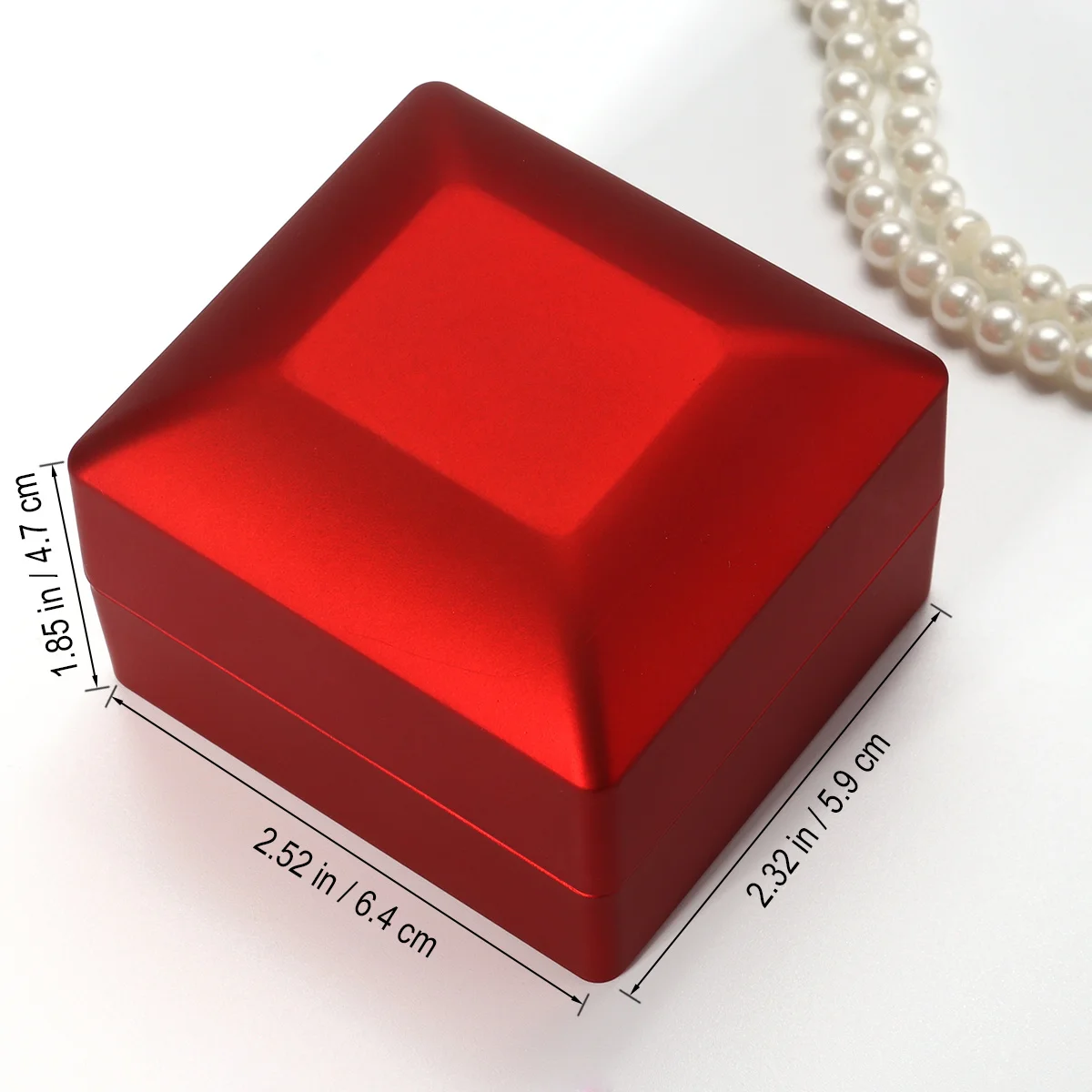 صندوق خاتم LED صندوق خاتم هدية صندوق خاتم الزواج صندوق خاتم الخطوبة صندوق هدايا خاتم