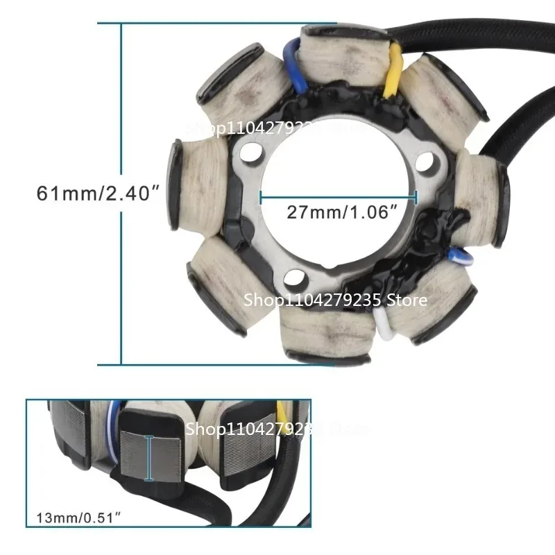 

Подходит для CRF250 CRF250X 31100-KSC-671 31100-KSC-A11 Катушка статора магнитного двигателя