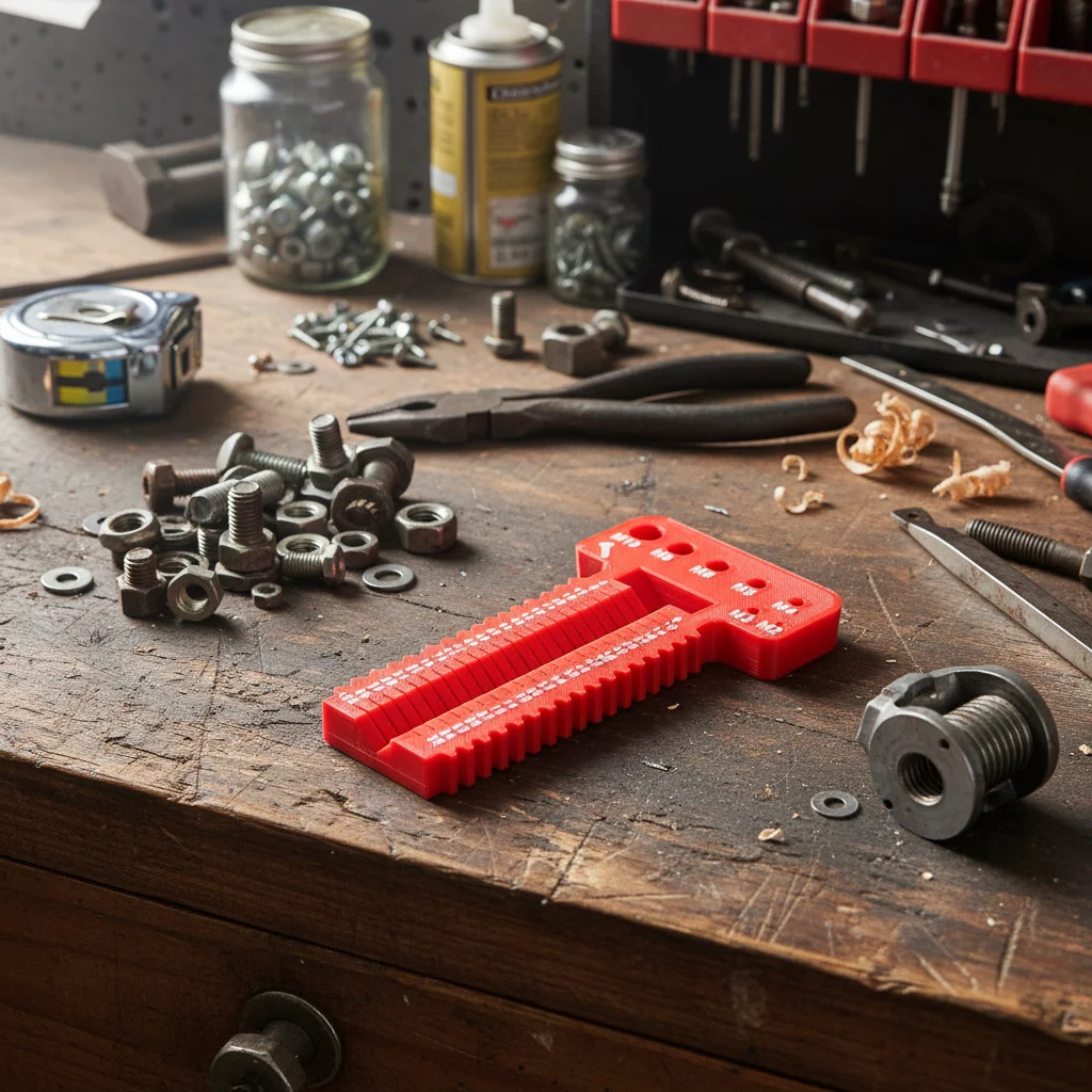 

Инструмент для измерения винтов, высокоточная шкала, прочный металлический материал для домашнего и промышленного использования