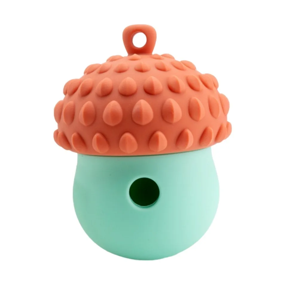 

Interactive Dog Toys Chew Balls Durable Food Dispensing Treat Dispensing Ball Silicone Teeth Cleaning Puppy Teething Toys