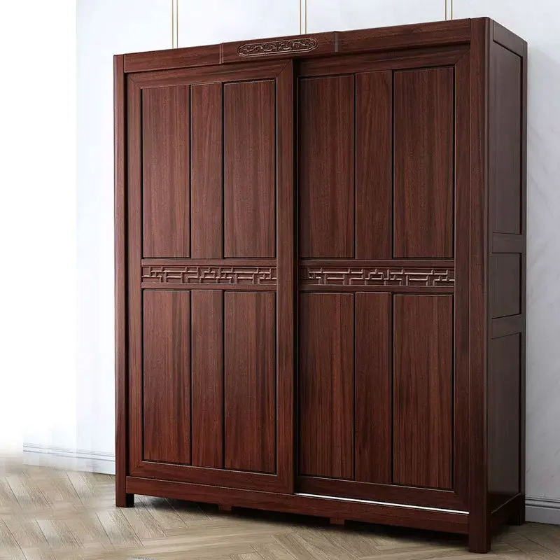 

Customizable wood wardrobe