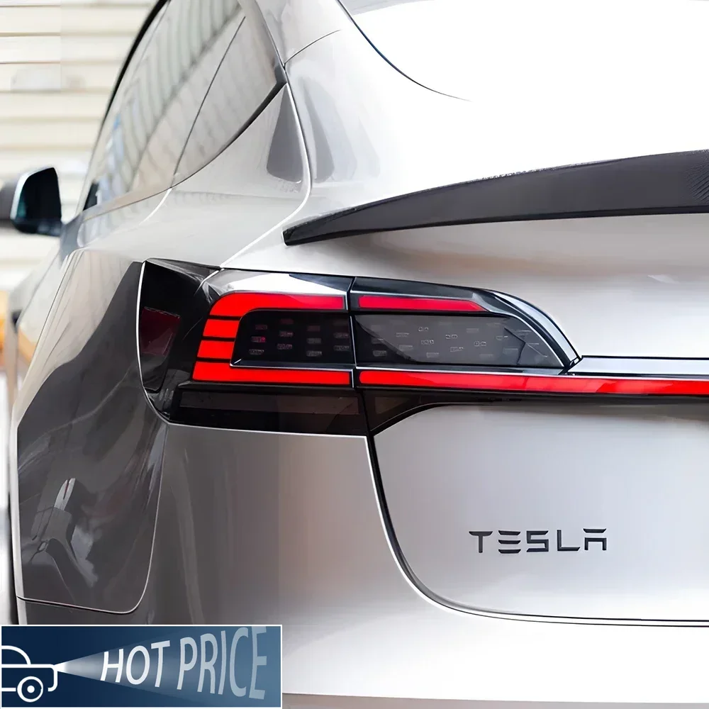 

Автомобильные задние фонари для Tesla Model 3 2019-2023, автоматические задние фонари в сборе, обновленные светодиодные динамические задние фонари, аксессуары