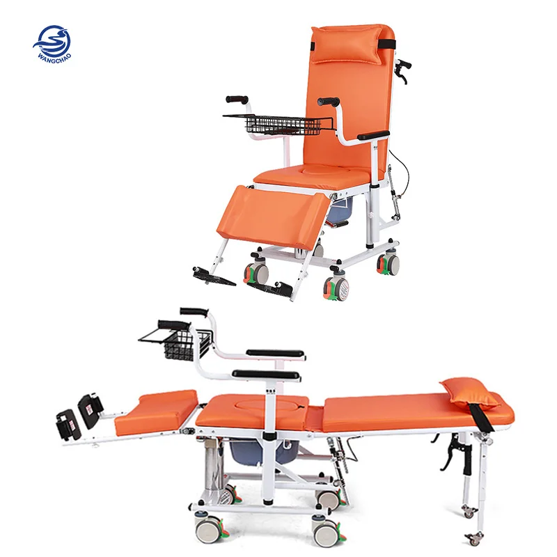 

Hydraulic Reclining Patient Lift Chair Heavy Duty Backrest Transfer Device for Elderly Disabled Bathroom Safety Equipment