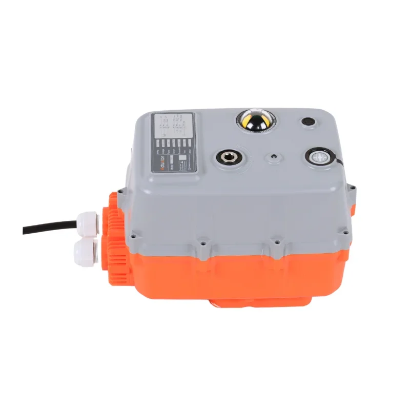 On/Off 24V 4-20mA DC 200nm Torque Electric Valve Actuator