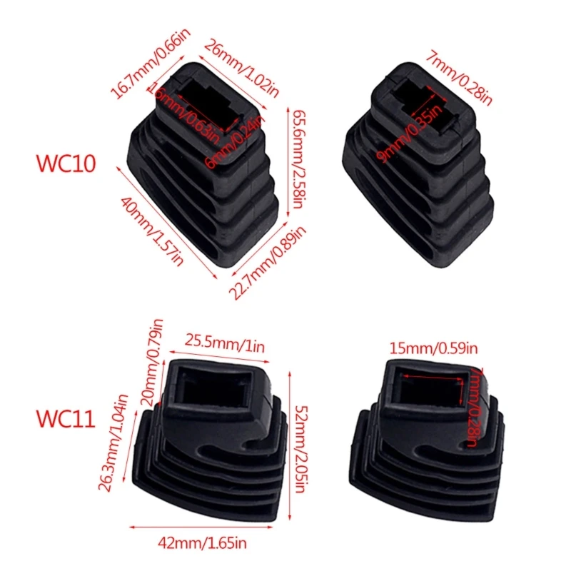 3Pcs/pack Drum Stool Leg Rubber Pad Tripod Snare Stand Rubber Creative Chair Foot Component Drum Kits Stand Mat Replacements