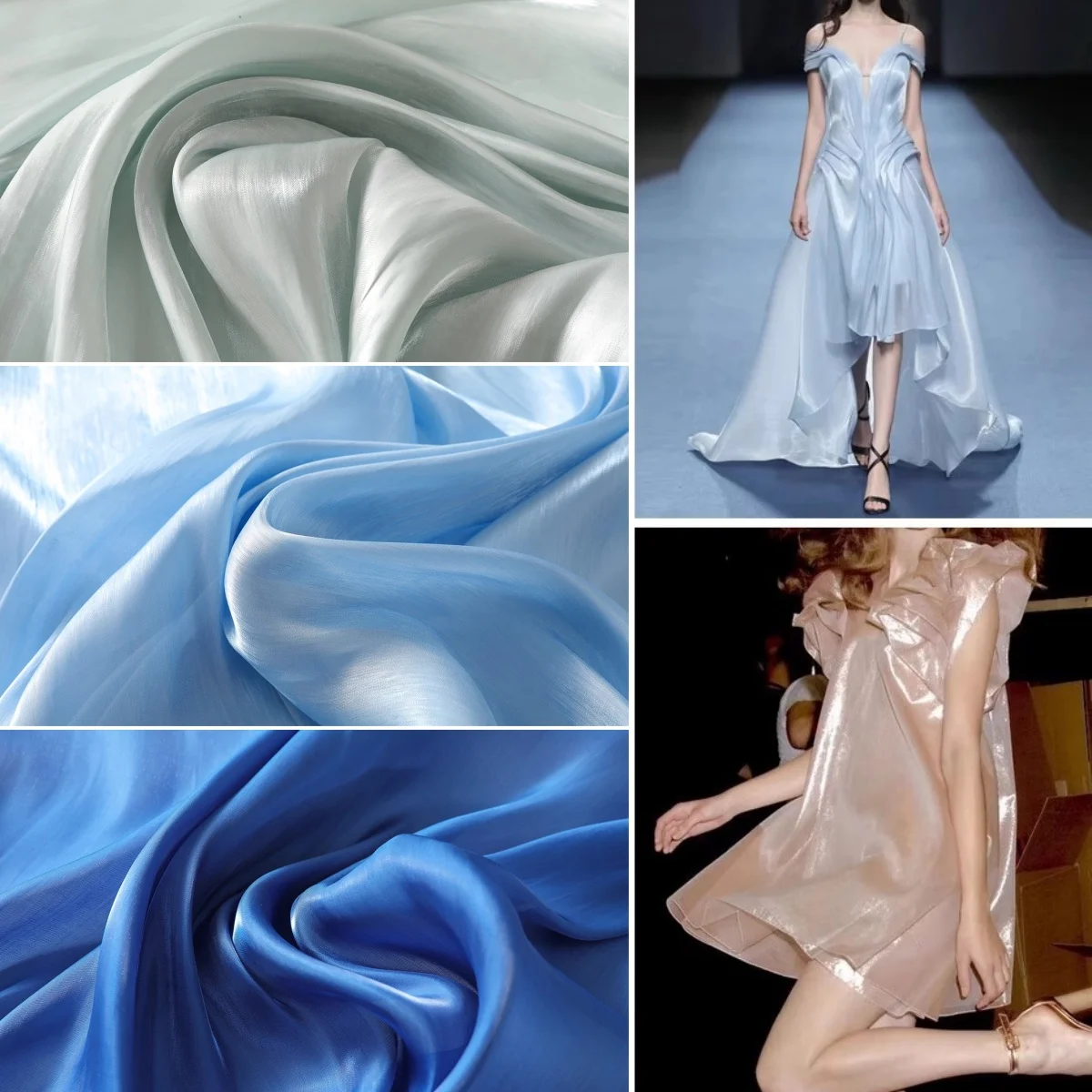 

Тонкая шелковая ткань с кристаллами и блестящей отделкой из органзы, мягкая ткань для шитья, элитные платья, свадебные платья, рубашки, сценические костюмы