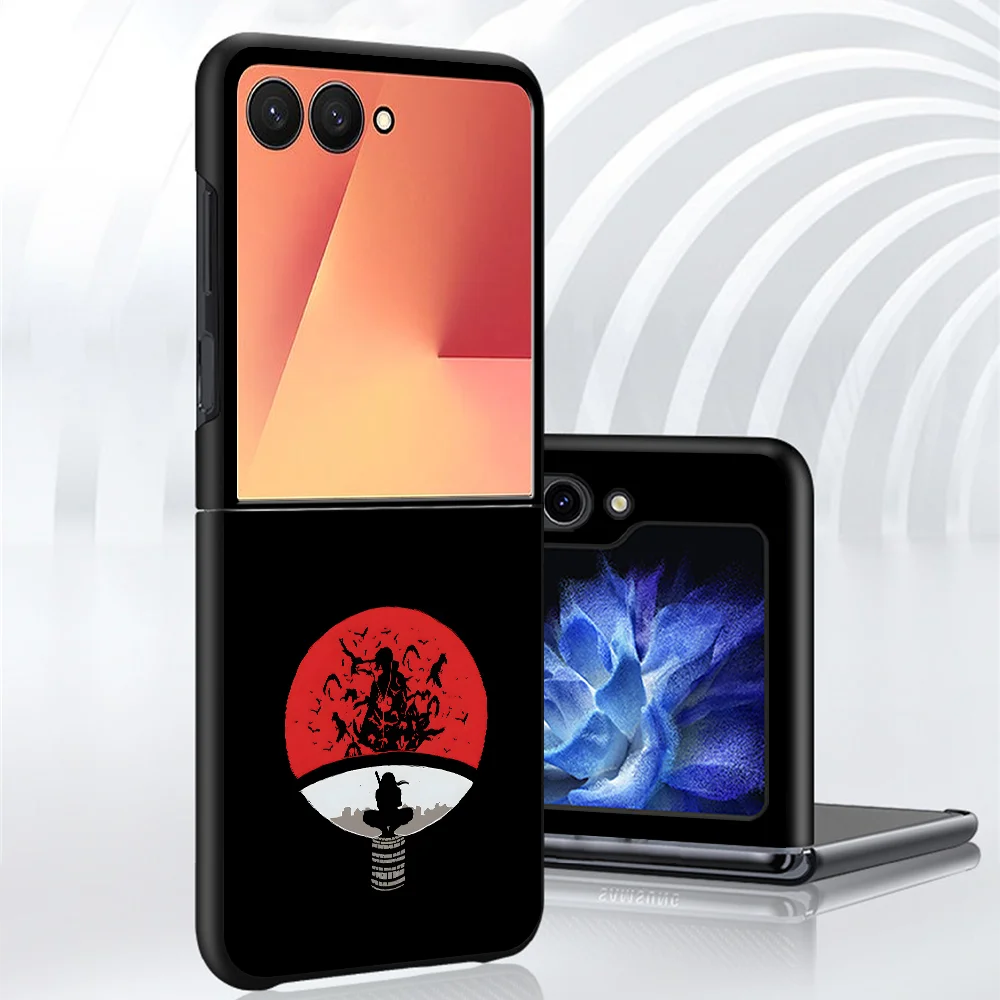 N-Narutos Cartoon-Hülle für Samsung Galaxy Z Flip 8 Z Flip4 Z Flip6 ZFlip8 Z Flip5 Z Flip 7 6 5 4 ZFlip7 FE Handyhülle