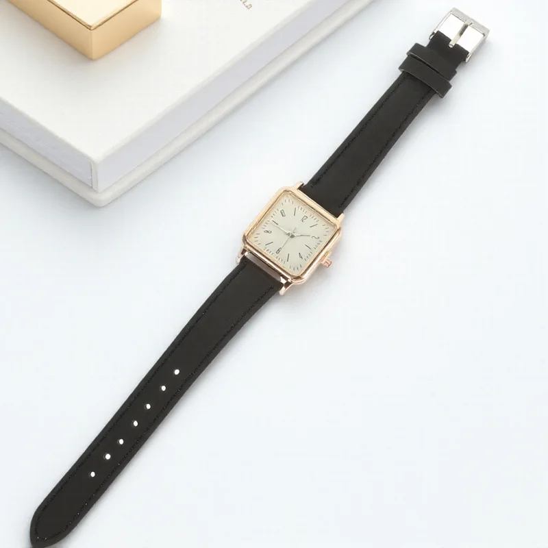

Quartz Watch For Women Stylish Casual Wristwatch Adjustable Strap Fashionable Casual Wrist Watch Female Timepiece