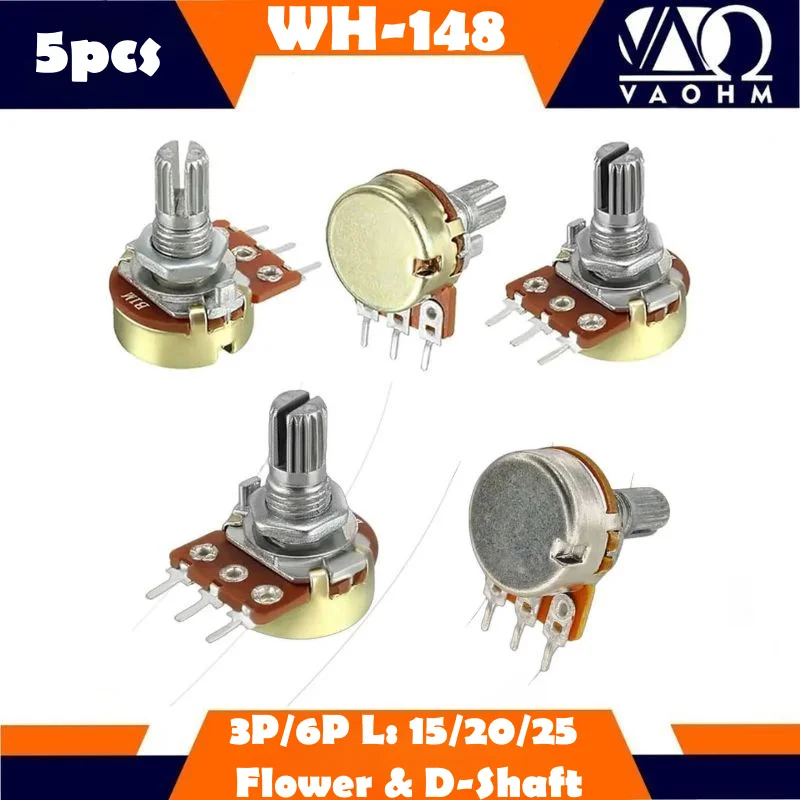 5Pcs WH148 15Mm 20M…