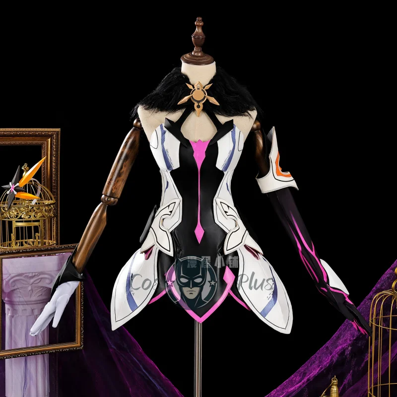 

New Game Honkai Impact 3rd Cosplays Costume Kiana Kaslana Sexy Slim Fit Battle Skirt Set Halloween Disguise for Adult