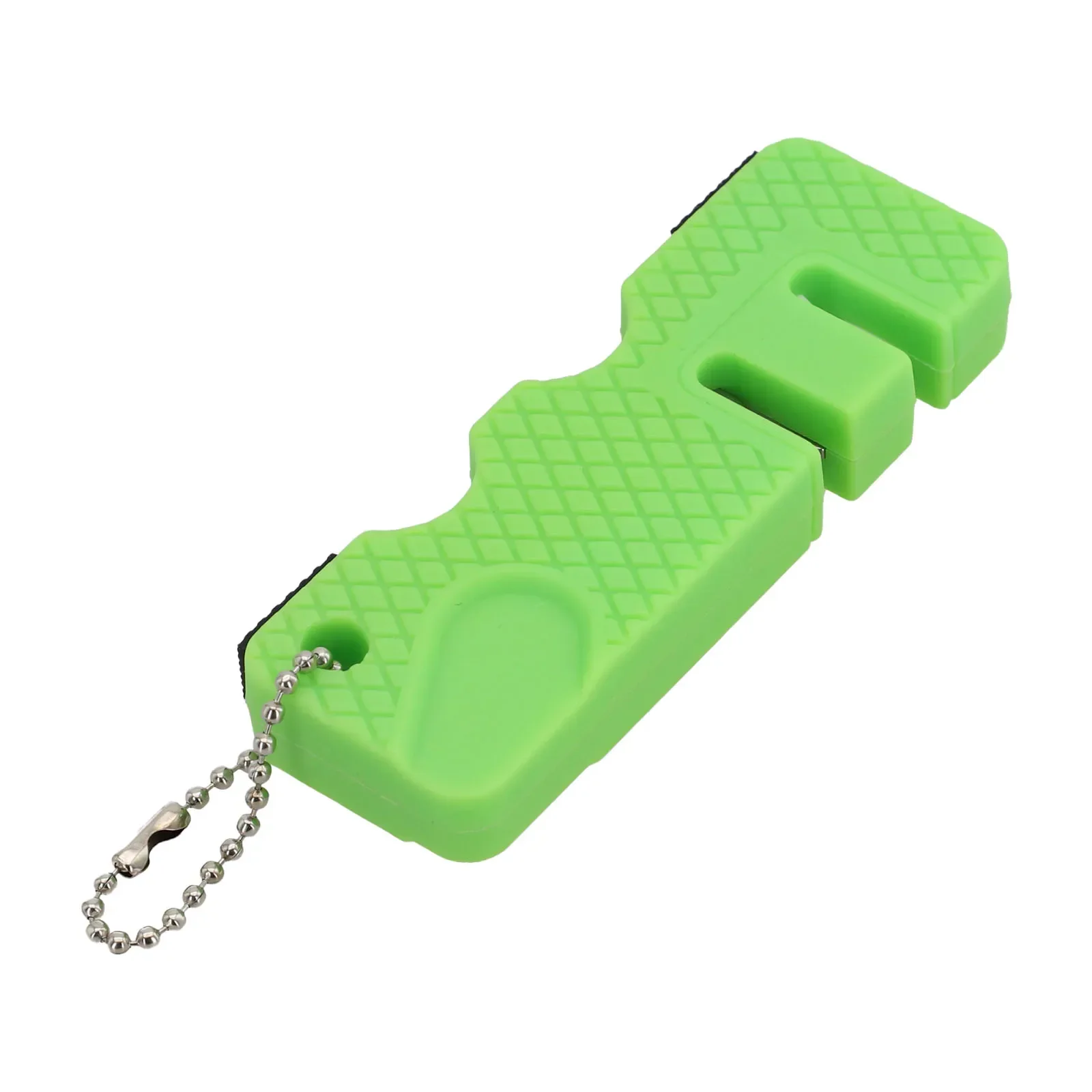 Cutter Sharpener Portable Sharpening Stone Small Outdoor Tool V-shaped Sharpening Tool With Non-slip Base Kitchen Gadget