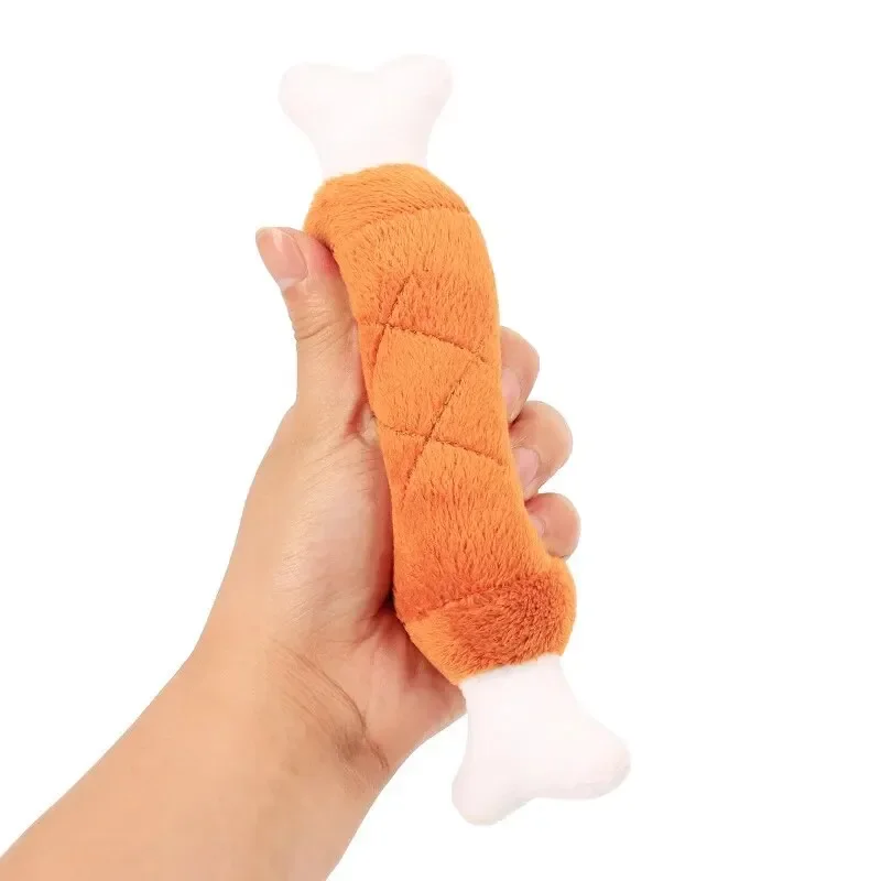 Dog Plush Vocal Bone Toy