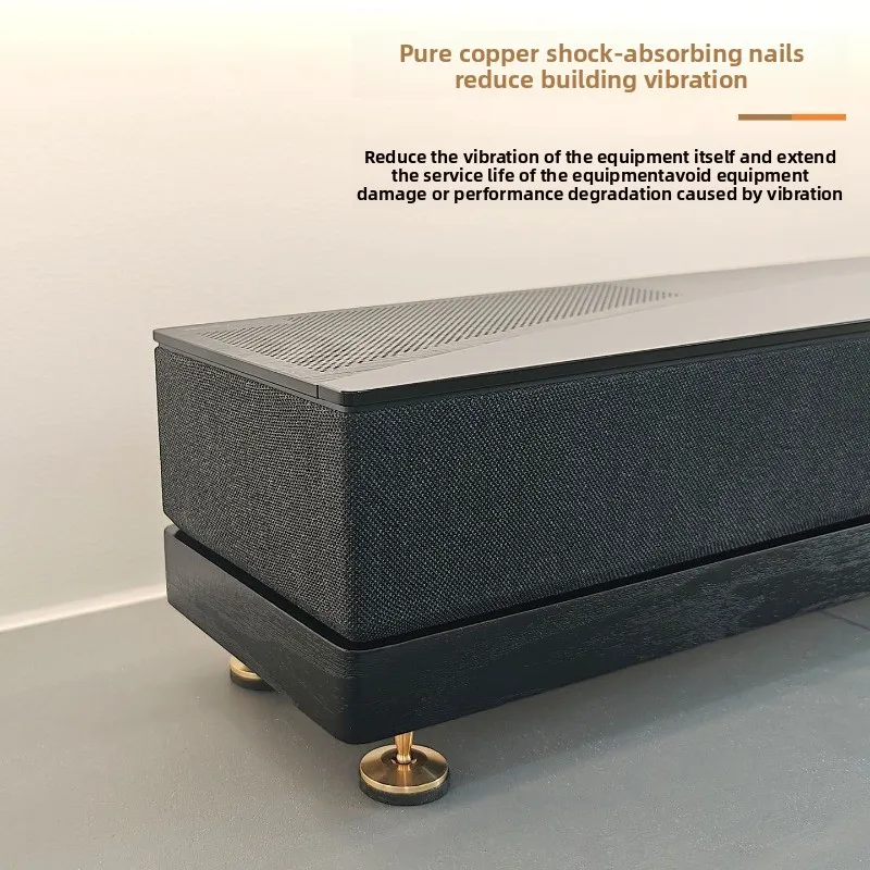 Whispering wall sound cushion, base subwoofer baffle