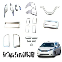 Car Air Condition Outlet Roof Vent Frame Rear Reading Light Lamp Trim  Auto Accessories For Toyota Sienna 2015 2016 2017-2020