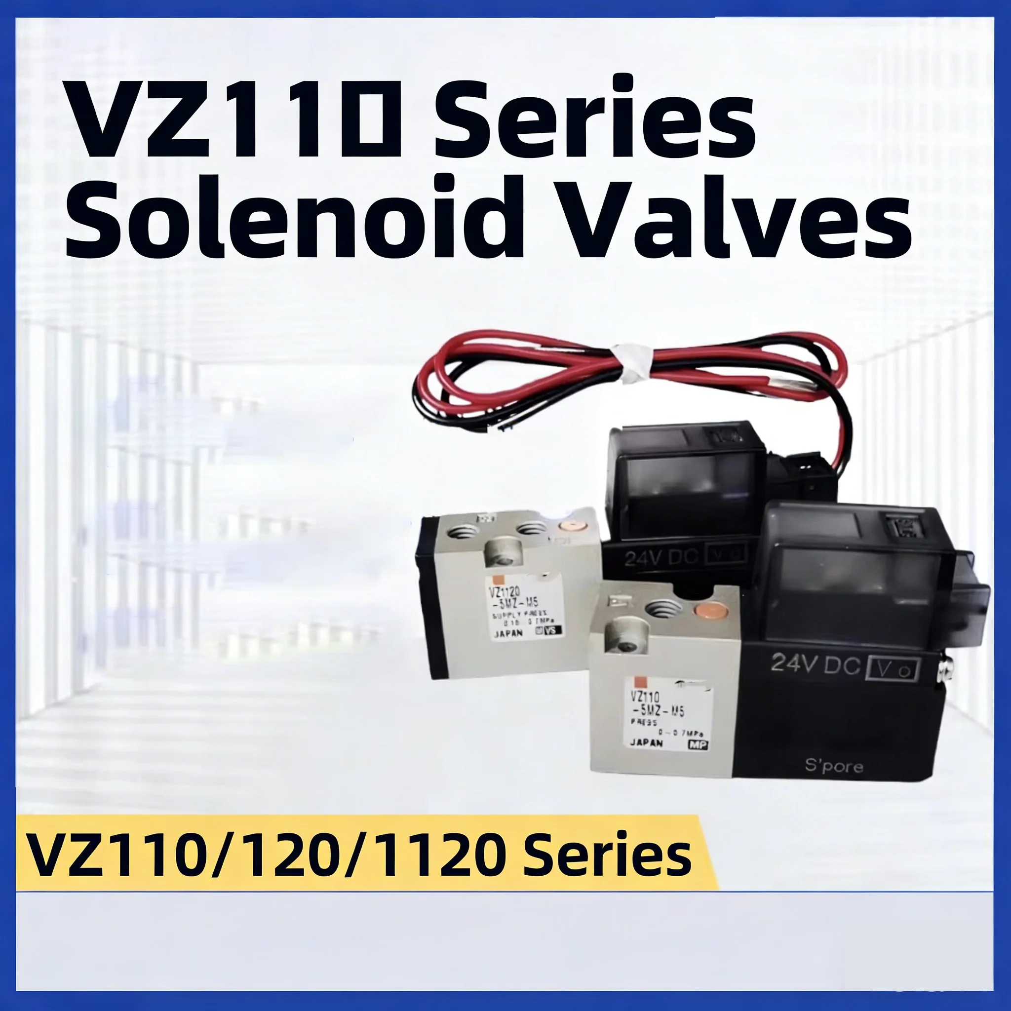 

Электромагнитный клапан VZ110/VZ120-5LZ-5MZ-5G-6G-M5 VZ1120-5MOZ-5GS-M5-F-Q