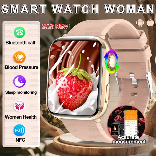 2025 Nuevo Para Fit3 Nfc Relojes Inteligentes Mujeres 1,85