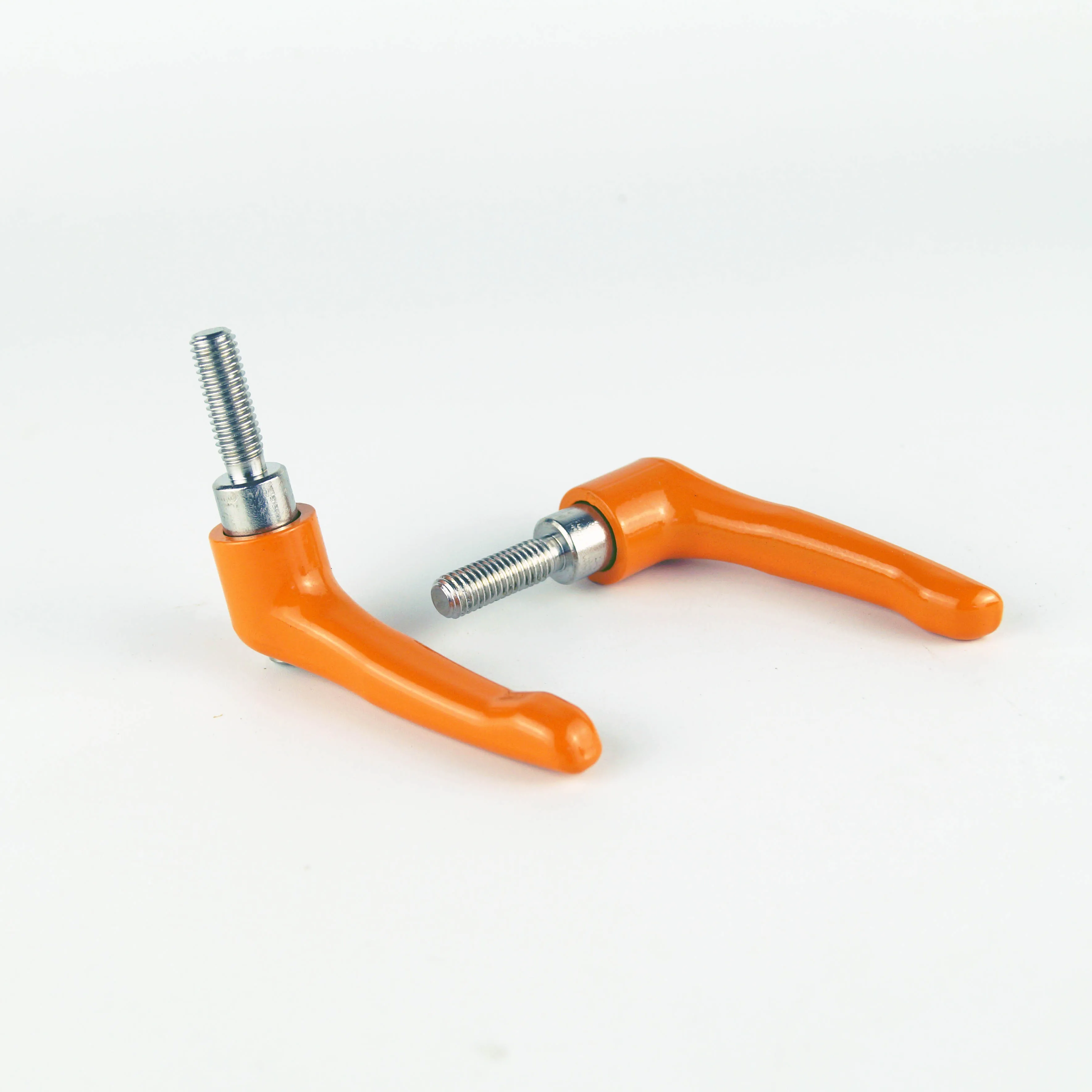 M8 Orange AISI304 Stainlesss Steel Clamping Handle Tension Levers ,Solid Adjustable Handle