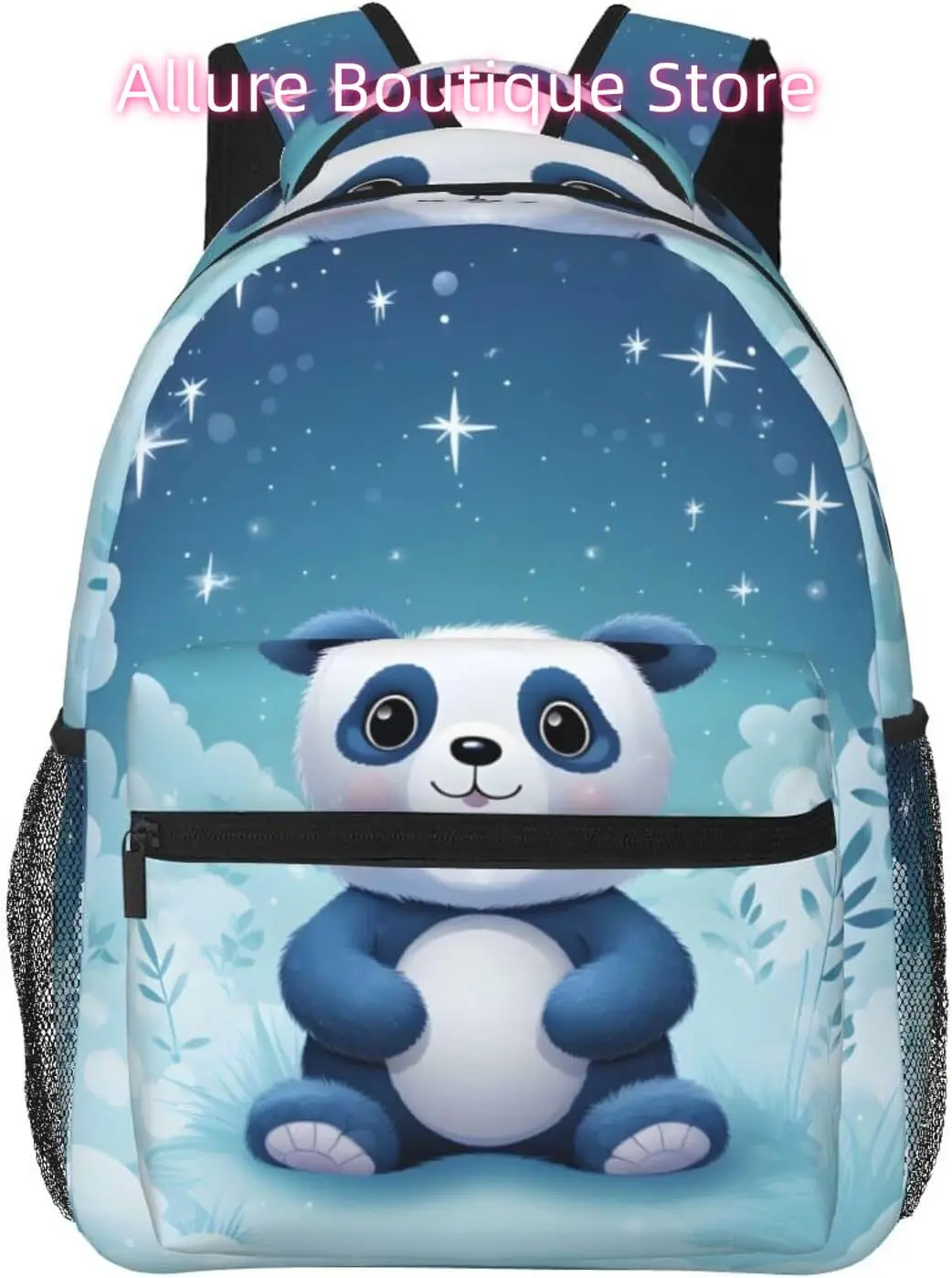 

laptop bag back to school Cartoon Pandas Lightweight Laptop Backpack Lightweight Multipurpose Travel Casual Daypack Unisex Colle