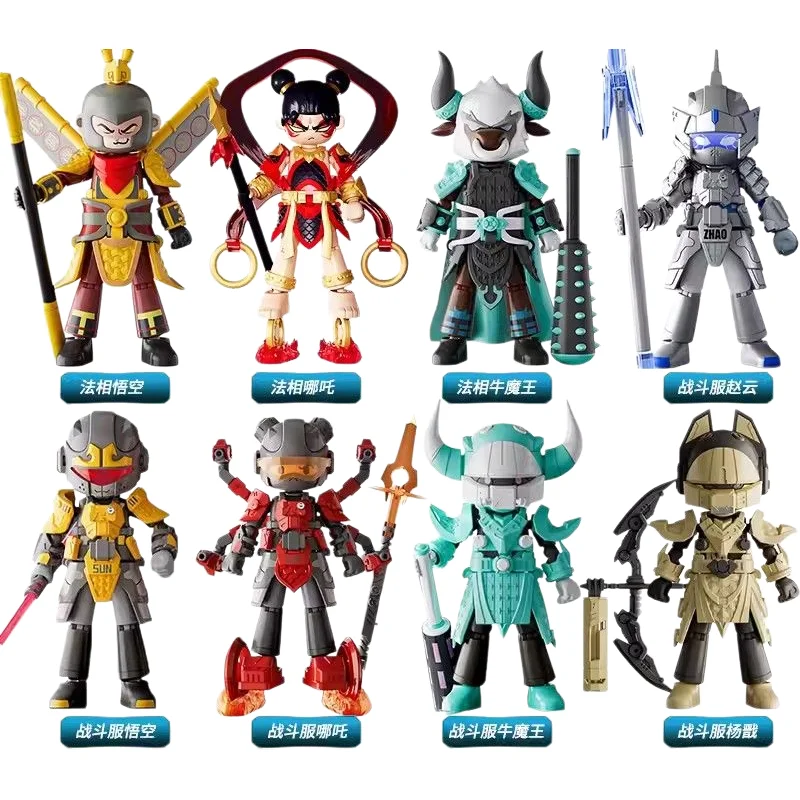 BLOKEES Building Block Man Hero Infinite Dharma Phase Tang Monk Tang Sanzang Sha Wujing Sun Wukong Toys Genuine Edition