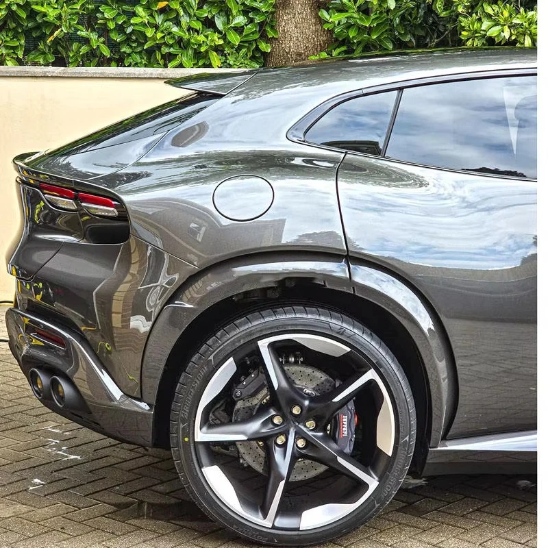 OEM Style Car Front Lip Splitter Side Skirts Rear Bumper Diffuser Wheel Brow bar Carbon Kit for Body Kit