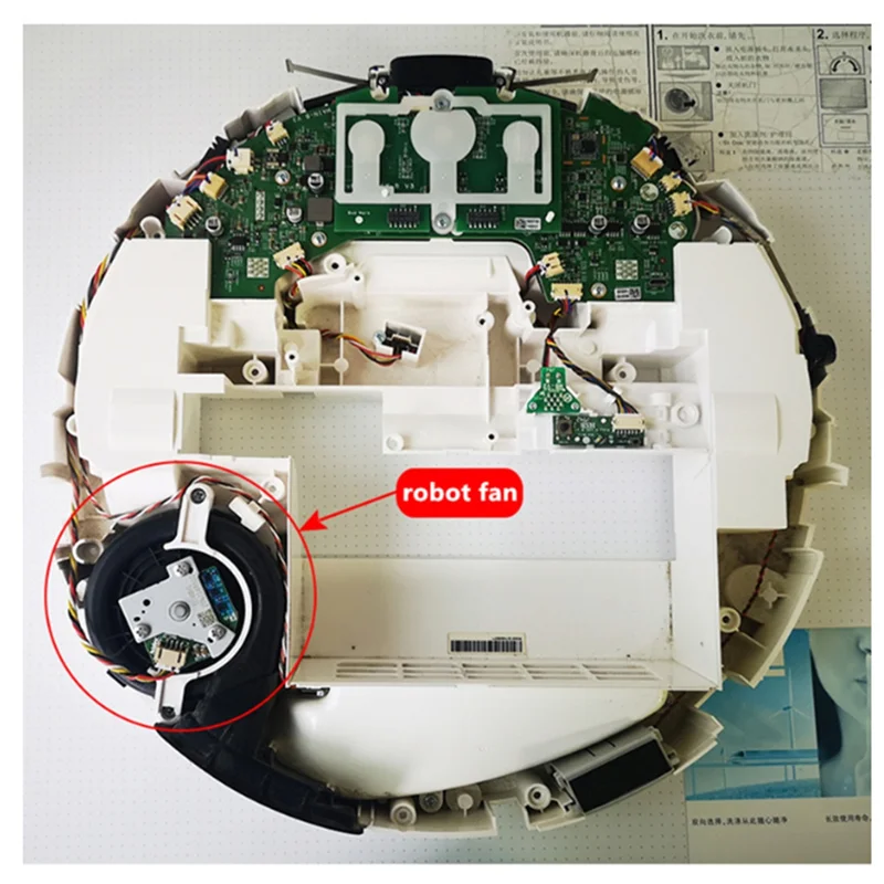 A56T Vacuum Cleaner Fan For Xiaomi Mijia 1c Sweeping Robot Fan Vacuuming Motor Sweeper Replace Accessorie
