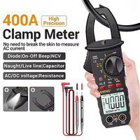 ST180 Professional Digital Ammeter Pliers 4000Counts Multimeter Ammeter Voltage Tester Car Amp Hz Capacitance NCV Ohm Test