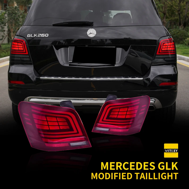 

Taillights Assembly For 2007-2015 Mercedes-Benz glk300 260 Dynamic Running Brake Reversing Fog Light To Rear Taillight