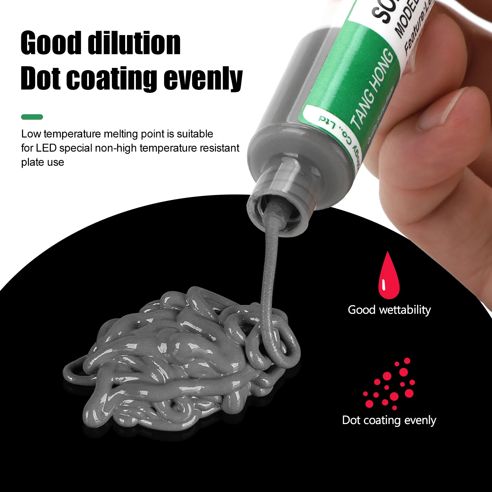 Solder Paste Flux For Soldering OL-3016 Soldering Paste Grease Computer Chips Phone LED BGA SMD PGA PCB Repair Tools