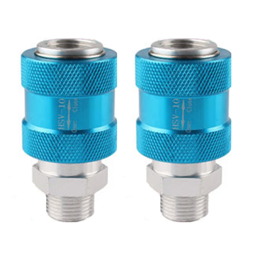 HSV-06 HSV-08 HSV-10 HSV-15 Pneumatic Hand Slide Valve Flow Control Manual Switch One-way Valve For Large Effective Flow Area