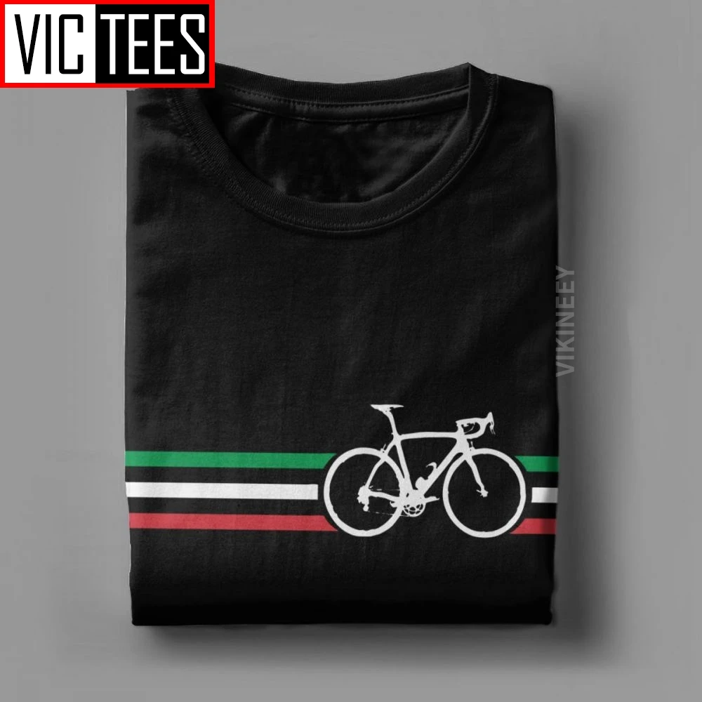 Dogma Tshirt for Men Bike Stripes Italian National Road Race 100 Percent Cotton T Shirt Wholesale Oversized