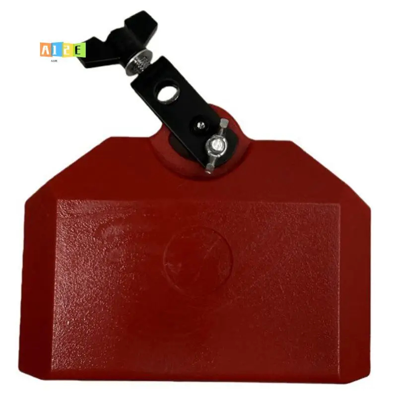 A12E-Jam Block Red Musical Percussion Block Latin Drum Instrument Reliable Jam Block For Drum Kit
