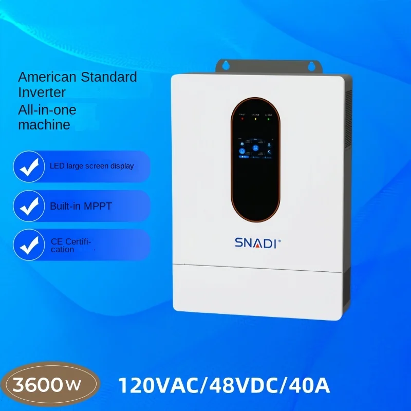 

NST American Standard Household Hybrid Solar Inverter with Parallel and off Grid High-Frequency Inverter Controller 3600W/120VAC
