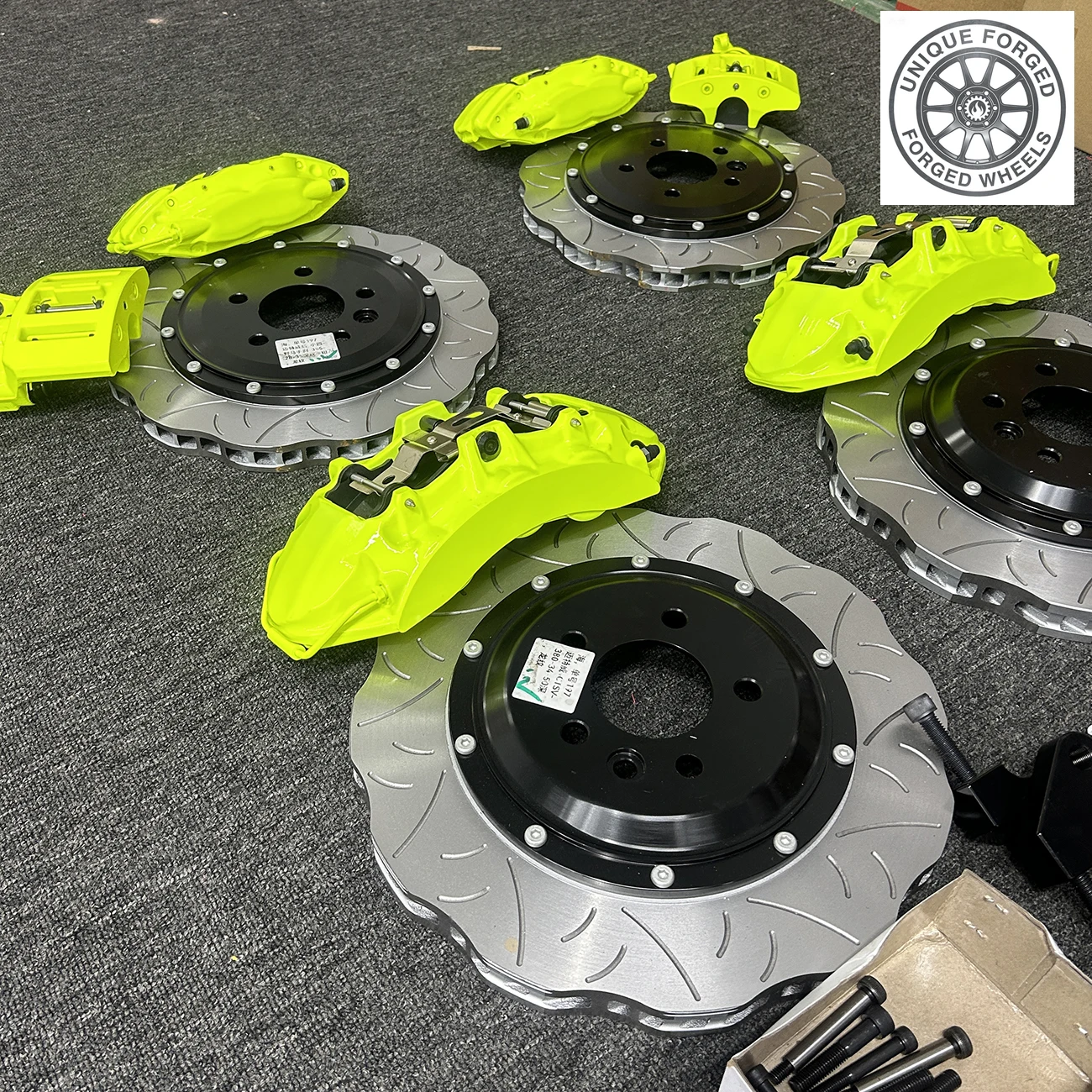 

26 Style Factory Direct Rear Brake Caliper 4 Piston Electronic Parking Brake for 488 Q8 RS8 Series