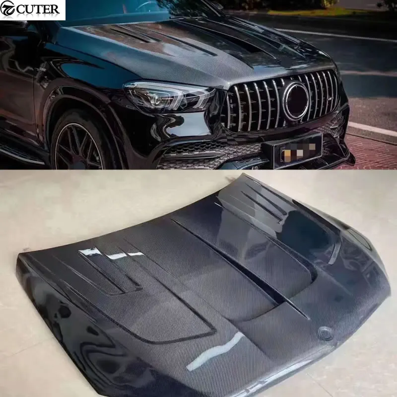 

X167 C167 GLE Coupe Gle63 GLE53 Carbon Fiber FRP Engine Hood Bonnet for Benz X167 GLE Car Body Kit