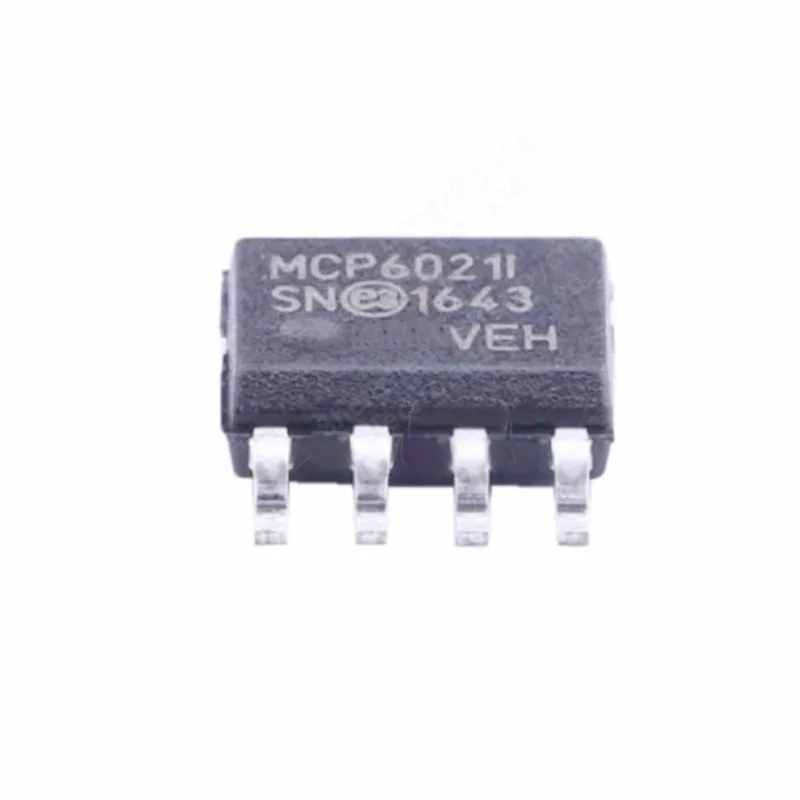 5PCS MCP6021-I silk screen MCP6021I package SOP-8 operational amplifier chips