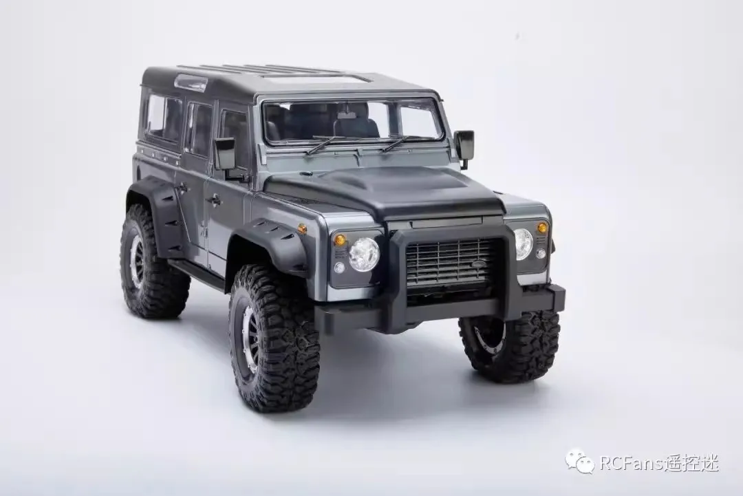 YK4104 Vehículo todoterreno eléctrico con Control remoto a escala 1/10, carcasa dura, tracción en las cuatro ruedas con función de escalada de alta y baja velocidad