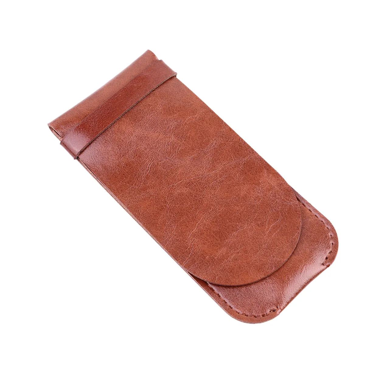 

1Pcs Pen Case Holder Handmade Multi Pens Pouch Easy Insert Remove Tightly Home Office School Supplies Coffee