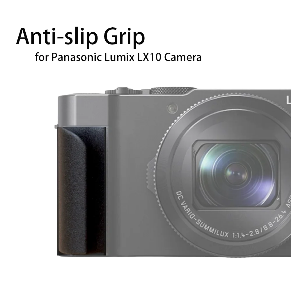 

LX10 Camera Silicone Grip Handle Increase Grip Feel For Panasonic Lumix LX10 Anti-slip Handle Grip Camera Accessories