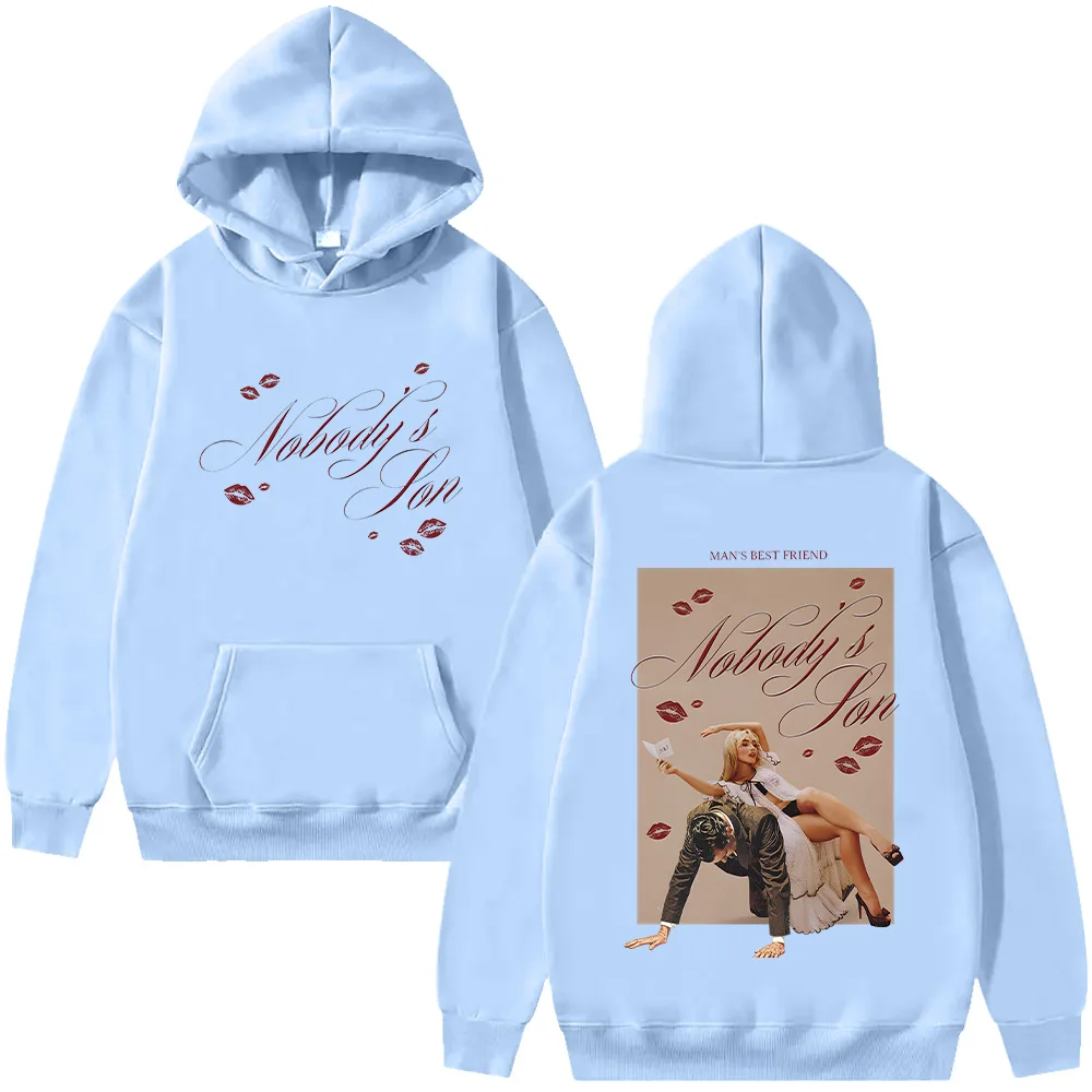 ألبوم سابرينا كاربنتر أفضل صديق للرجال هوديس لا أحد الابن بلوزات جرافيك جديدة للجنسين Harajuku موضة خريف غير رسمية هودي