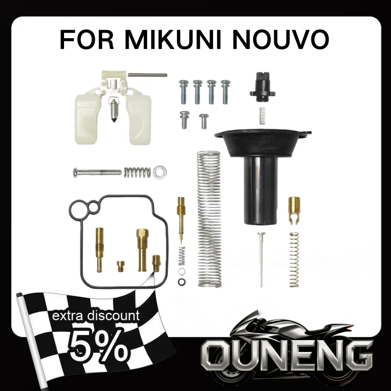 

FOR MIKUNI YAMAHA AL115C MIO FINO EGO NOUVO 125CC Motorcycle Carburetor repair kit