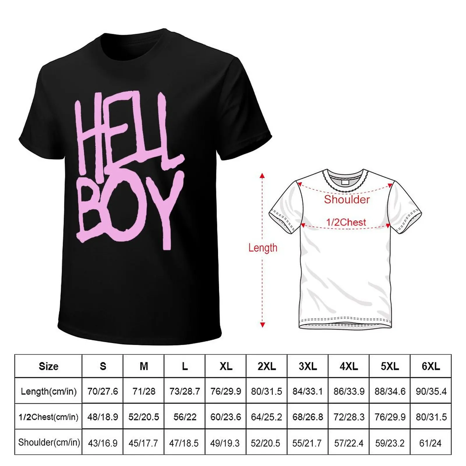 LIL PEEP Style Hellboy Emo Rap Hip Hop T-Shirt Daily Work Short Sleeve Top