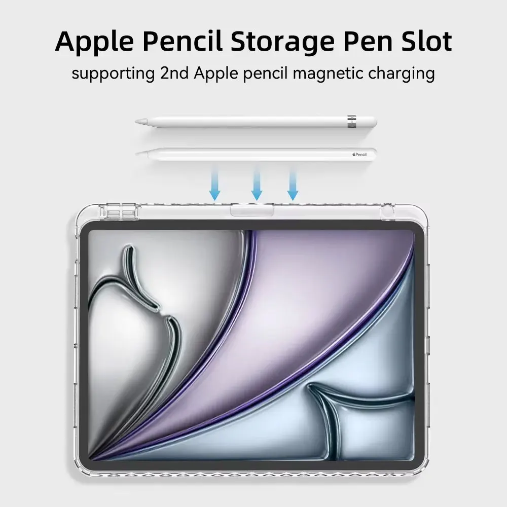 Couples For iPad Air 5 Case 2024 Air 6 11 iPad Pro 11 12.9 13 10 Gen 10.2 9th 8th 6th 5th 9.7 inch Mini 7 6 Smart Case 1/2Pcs image 3